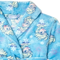 Замразено Малко момиченце пижама Плюшена роба, размери 2Т-4Т