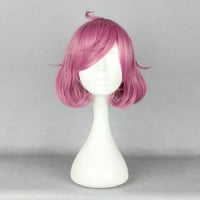 Уникални изгодни човешки перуки за жени с перука шапка права коса 12 перука розов Боб