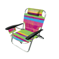 Палм Бийч позиция сгъваем плаж стол с раница ремъци разнообразни цветове