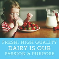 Жилберт млечни продукти 2% намалено съдържание на мазнини мляко с витамин А и Д, мляко Кварт-кана
