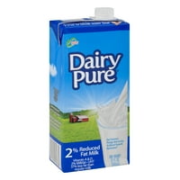 Млечни Чисти 2% Намалено Съдържание На Мазнини Мляко, Литър