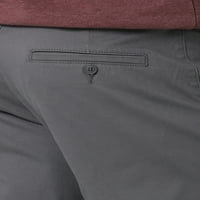 Лий Мъжки екстремен комфорт плосък преден панталон