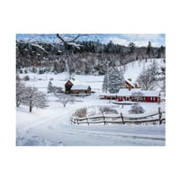 Бренда Петрела фотография ООО' зима във Вермонт ' платно изкуство