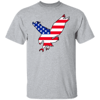 Графика Америка патриотично животно 4-ти юли Ден на независимостта Мъжка колекция Тениски