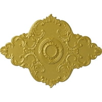 1 8 В 5 8 Х 7 8 П Пиемонт Таван Медальон, Ръчно Рисувано Богато Злато