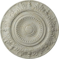 Екена Милуърк 7 8 од 1 4 П Биди таванен Медальон, ръчно рисуван съд с крем пращене