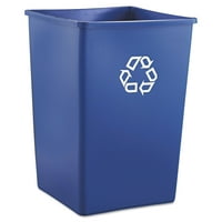 Контейнер За Рециклиране, Квадрат, Пластмаса, Гал, Синьо