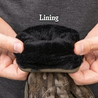 Ловни ръкавици за мъже в средна категория-мъхест дъб® дъно, размер л