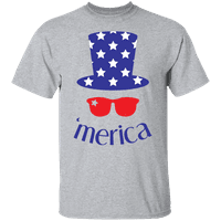 Графика Америка 4-ти юли ' Мерика Ден на независимостта колекция мъжки тениски