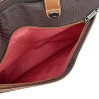 Париж жени Шатле дизайнер мека въздушна чанта за пътуване през рамо, шоколад